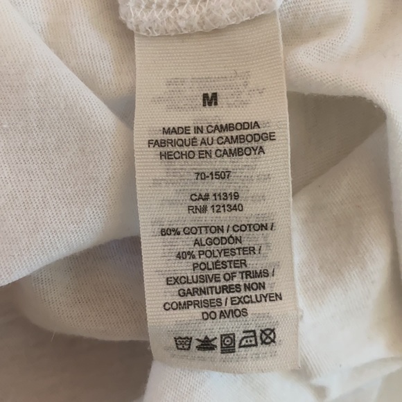 Garage short sleeve white tee - Picture 5 of 5